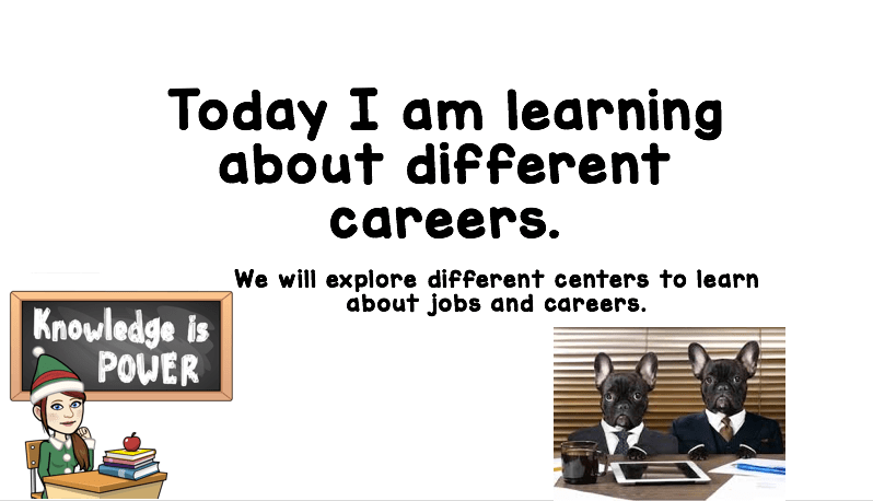 Career centers for classroom guidance