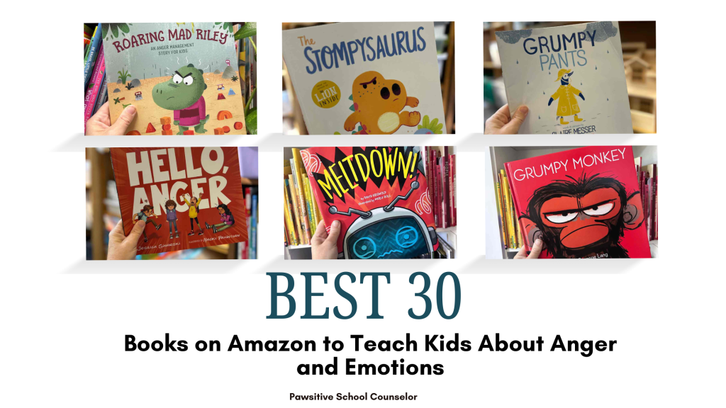 30 books to help kids manage their anger