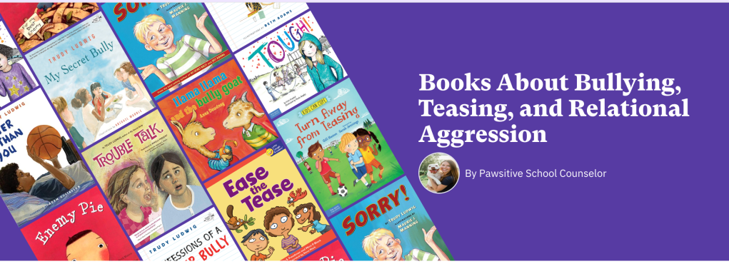 books about bullying, teasing, and relational aggression